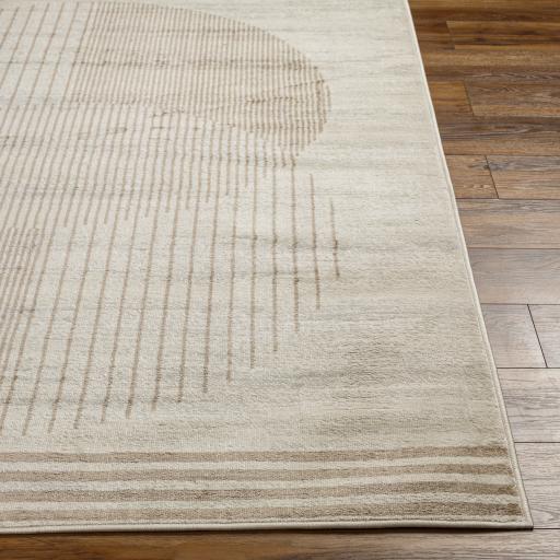 Surya Floransa FSA-2376 Brown Cream 7'10" Square Rug