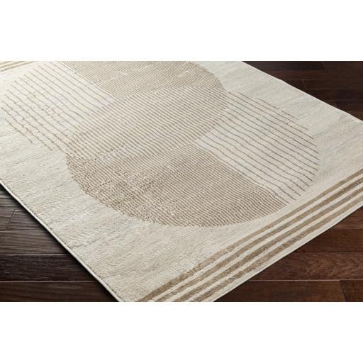 Surya Floransa FSA-2376 Brown Cream 7'10" Square Rug