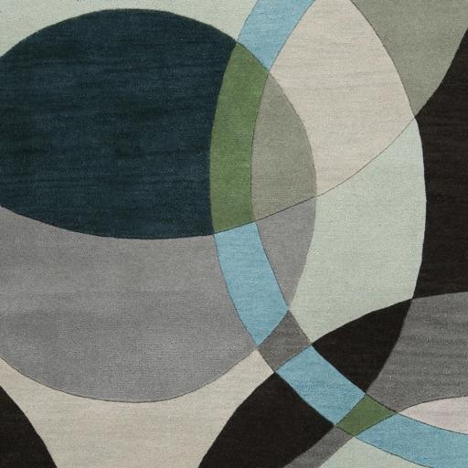 Surya Forum FM-7157 Aqua Black 10' x 14' Rug