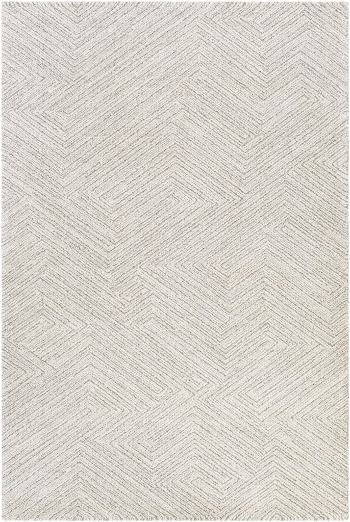 Surya Gavic GVC-2302 Charcoal Cream 2' x 2'11" Rug