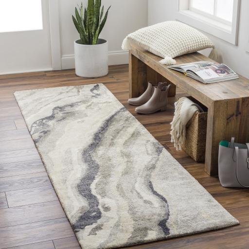 Surya Gemini GMN-4034 Charcoal Gray 10' x 14' Rug