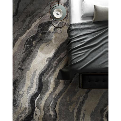 Surya Gemini GMN-4034 Charcoal Gray 10' x 14' Rug