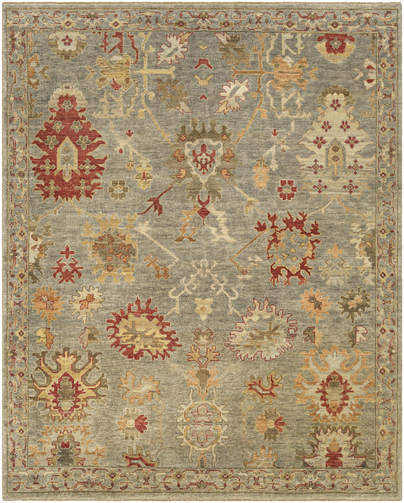 Surya Ghazni GHZ-2307 Beige Brick Red 2' x 3' Rug