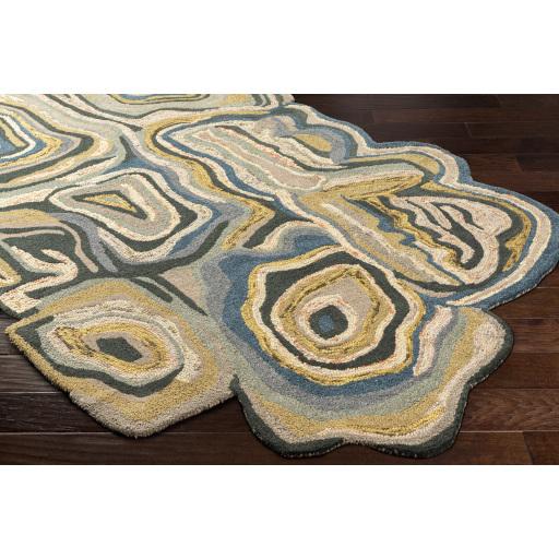 Surya Gypsy GYP-201 Cream Dark Blue 2' x 3' Rug