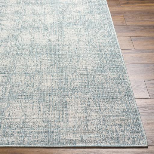 Surya Hampton HPT-2300 Ivory Seafoam 5'1" x 7' Rug