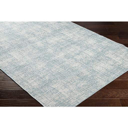 Surya Hampton HPT-2300 Ivory Seafoam 5'1" x 7' Rug