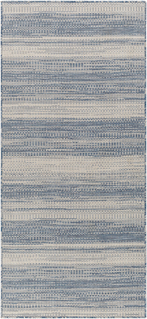 Surya Hampton HPT-2301 Dark Blue Ivory 5'1" x 7' Rug