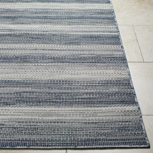 Surya Hampton HPT-2301 Dark Blue Ivory 5'1" x 7' Rug