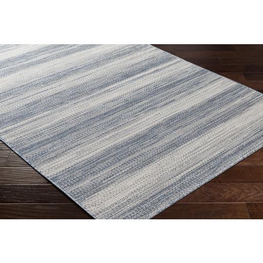 Surya Hampton HPT-2301 Dark Blue Ivory 5'1" x 7' Rug