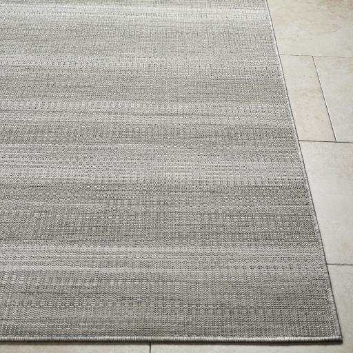 Surya Hampton HPT-2302 Ivory Medium Gray 7'7" x 10' Rug