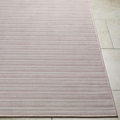 Surya Hampton HPT-2312 Dusty Pink Ivory 7'7" Square Rug