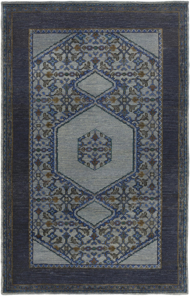 Surya Haven HVN-1218 Blue Charcoal 2' x 3' Rug