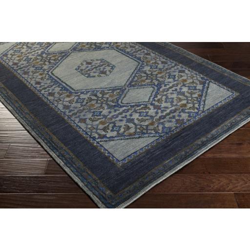 Surya Haven HVN-1218 Blue Charcoal 2' x 3' Rug