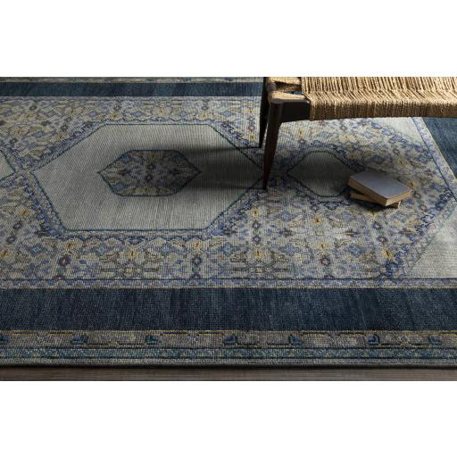 Surya Haven HVN-1218 Blue Charcoal 3'6" x 5'6" Rug