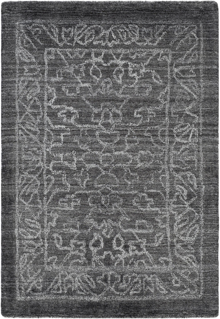 Surya Hightower HTW-3002 Charcoal Light Gray 10' x 14' Rug