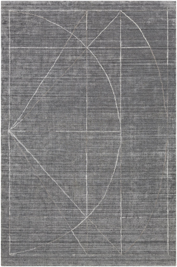 Surya Hightower HTW-3009 Charcoal Gray 10' x 14' Rug