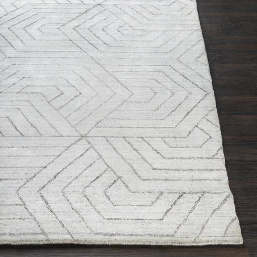 Surya Hightower HTW-3012 Charcoal Cream 2' x 3' Rug