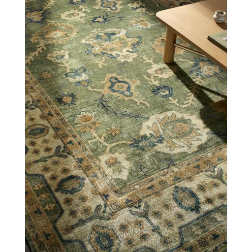 Surya Hillcrest HIL-9017 Dusty Sage Light Sage 10' x 14' Rug