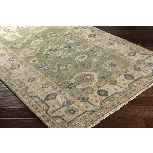 Surya Hillcrest HIL-9017 Dusty Sage Light Sage 10' x 14' Rug