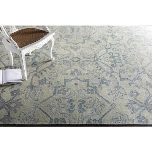 Surya Hillcrest HIL-9036 Blue Light Sage 10' x 14' Rug