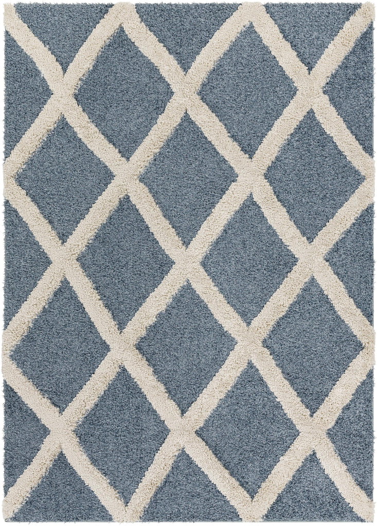 Surya Hudson Shag HDS-2301 Blue Light Gray 9'2" x 12' Rug