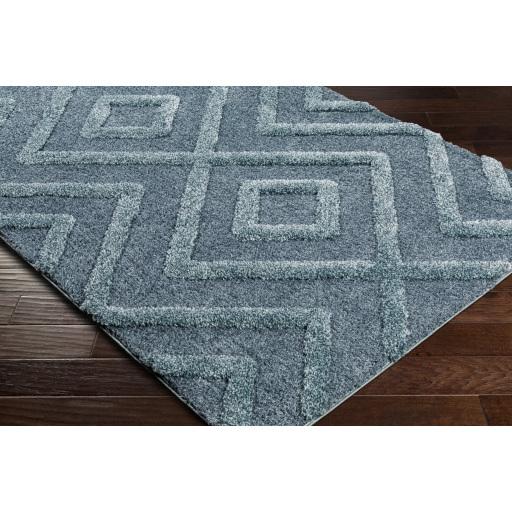 Surya Hudson Shag HDS-2302 Blue Dark Blue 9'2" x 12' Rug