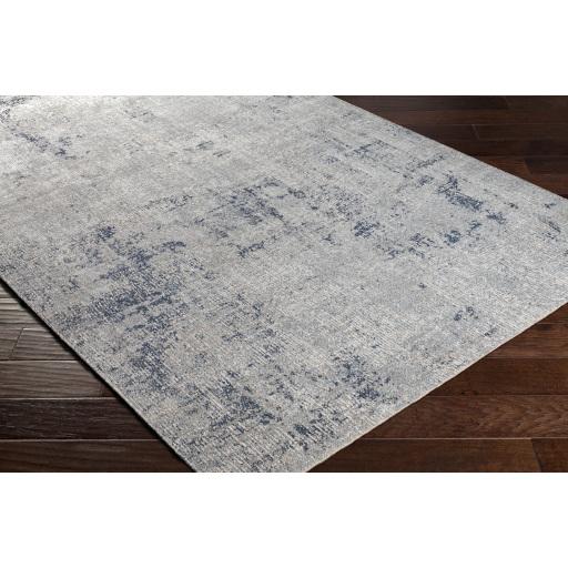 Surya Huntington Beach HTB-2302 Cream Denim 5'3" x 7' Rug