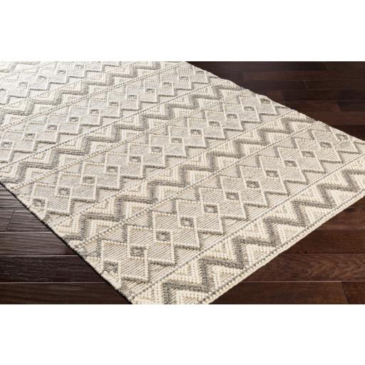 Surya Hygge HYG-2304 Cream Gray 3' x 5' Rug