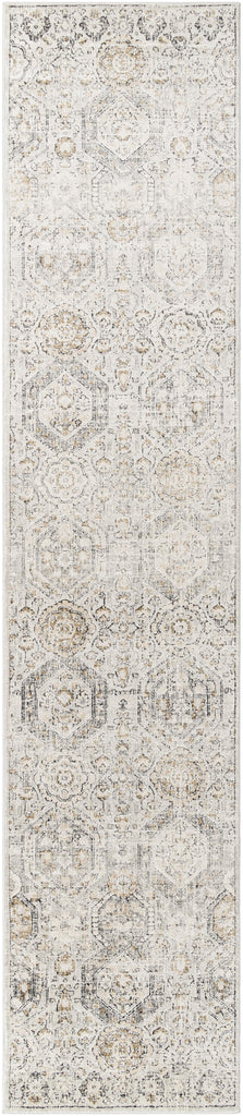 Surya Indigo IGO-2306 Beige Black 5' Square Rug