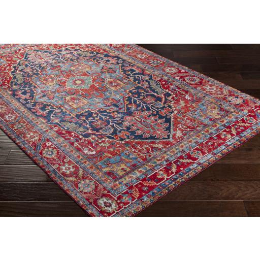 Surya Iris IRS-2316 Burgundy Cream 2'3" x 3'9" Rug