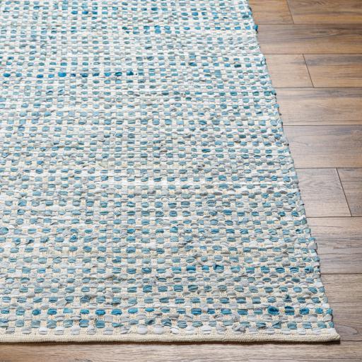 Surya Jamie JMI-8001 Deep Teal Light Beige 2' x 3' Rug