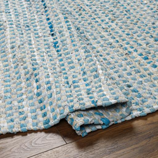 Surya Jamie JMI-8001 Deep Teal Light Beige 2' x 3' Rug