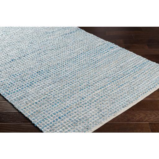 Surya Jamie JMI-8001 Deep Teal Light Beige 2' x 3' Rug