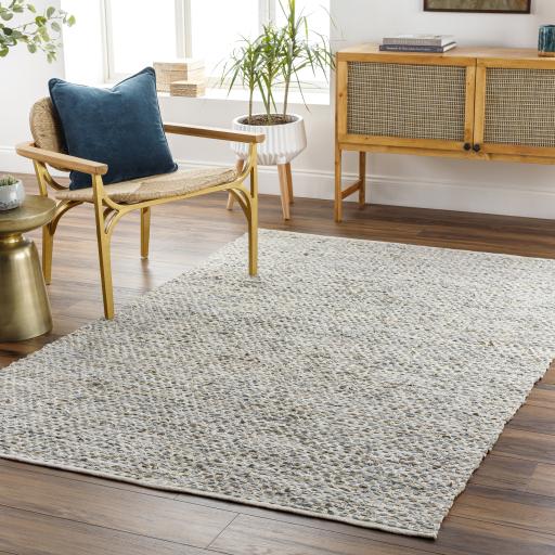 Surya Jamie JMI-8005 Dusty Sage Pale Blue 2' x 3' Rug