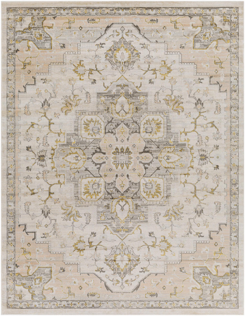 Surya Jamila JML-2301 Aqua Beige 5'3" x 7' Rug