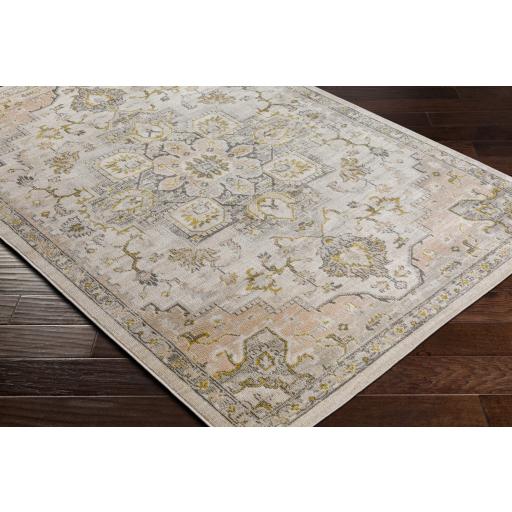 Surya Jamila JML-2301 Aqua Beige 5'3" x 7' Rug