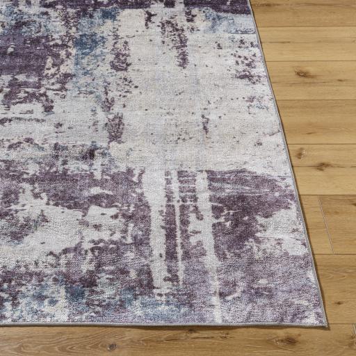 Surya Jefferson JFS-2305 Dark Purple Deep Teal 2'7" x 4' Rug