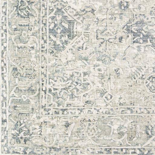 Surya Jordan JOR-2301 Cream Deep Teal 2' x 3' Rug