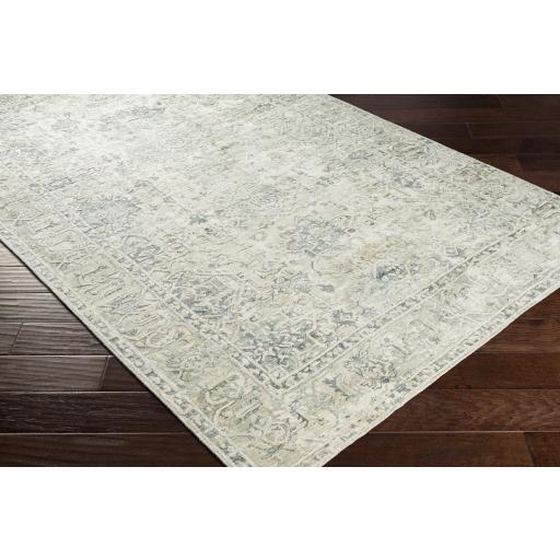 Surya Jordan JOR-2301 Cream Deep Teal 2' x 3' Rug