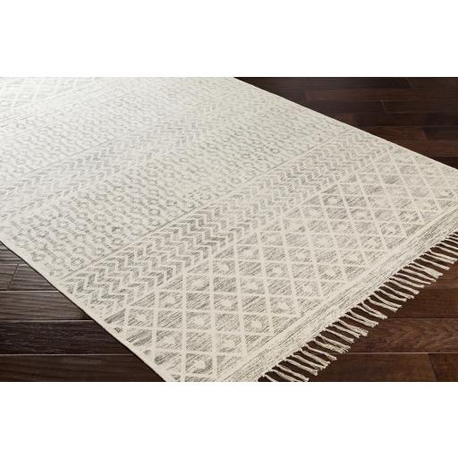 Surya July JUY-2302 Charcoal Light Beige 2' x 3' Rug