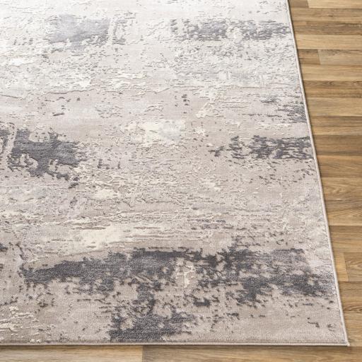 Surya Katmandu KAT-2313 Charcoal Gray 5'3" x 7'3" Rug