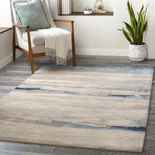 Surya Kavita KVT-2306 Deep Teal Gray 10' x 14' Rug