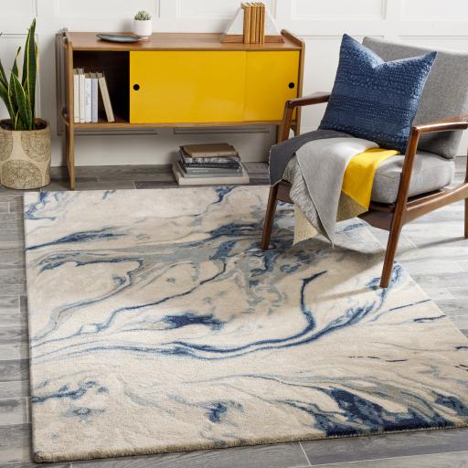 Surya Kavita KVT-2315 Denim Gray 10' x 14' Rug