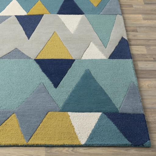 Surya Kennedy KDY-3012 Blue Gray 10' Square Rug