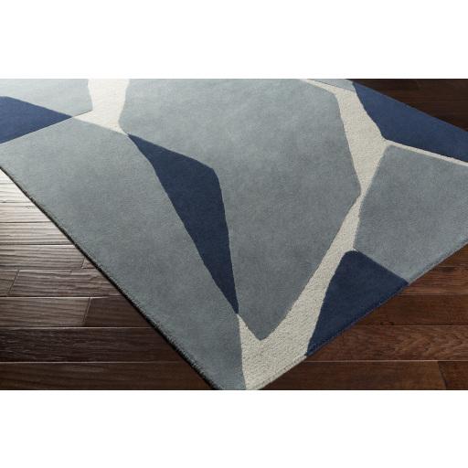 Surya Kennedy KDY-3017 Blue Light Slate 10' Square Rug