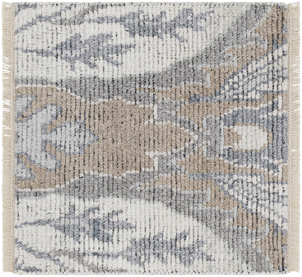 Surya Kushal KUS-2302 Gray Ivory 10' x 14' Rug