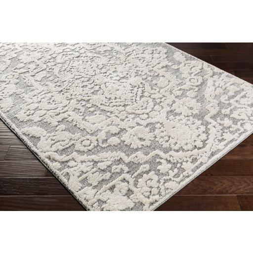 Surya La Maison LMS-2306 Beige Charcoal 2' x 3' Rug