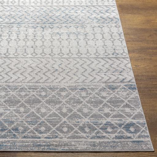 Surya Lavadora LVR-2343 Blue Gray 2'7" x 7'3" Rug