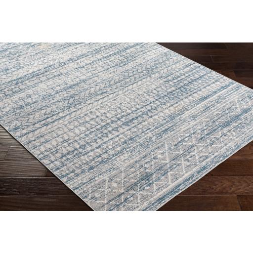 Surya Lavadora LVR-2344 Blue Gray 5'3" x 7' Rug