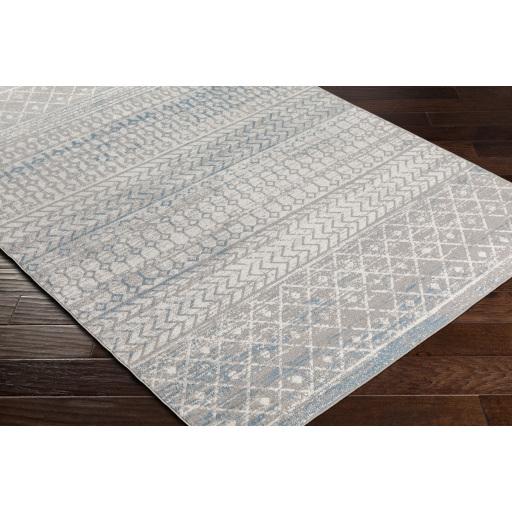 Surya Lavadora LVR-2345 Blue Gray 2'7" x 7'3" Rug